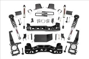 6 Inch Suspension Lift Kit Lifted N3 Struts & V2 Shocks 09-10 F-150 4WD Rough Country