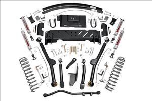 4.5 Inch Lift Kit Long Arm AAL NP242 Jeep Cherokee XJ 4WD (1984-2001) Rough Country