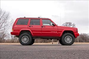 3 Inch Jeep Series II Suspension Lift System N2.0 Shocks 84-01 Cherokee XJ Rough Country