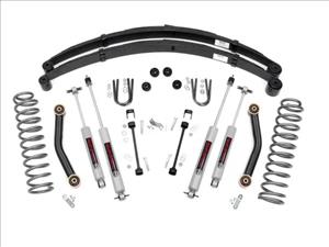 4.5 Inch Jeep Suspension Lift System 84-01 Cherokee XJ Rough Country