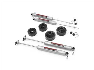 1.75 Inch Suspension Lift Kit 07-18 Wrangler JK Includes N3 Series Shock Absorbers Rough Country