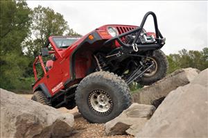 6 Inch Lift Kit Long Arm M1 Jeep Wrangler TJ 4WD (1997-2006) Rough Country