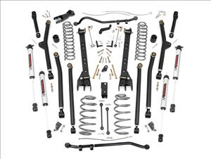 4 Inch Lift Kit Long Arm V2 Jeep Wrangler TJ 4WD (1997-2006) Rough Country
