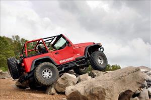 4 Inch Lift Kit Long Arm V2 Jeep Wrangler TJ 4WD (1997-2006) Rough Country