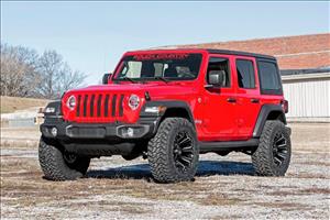 2.5 Inch Lift Kit Coils M1R Jeep Wrangler Unlimited Non-Rubicon 4WD (2018-2023) Rough Country