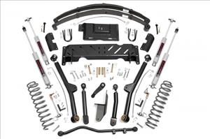 4.5 Inch Jeep Long Arm Suspension Lift System 84-01 XJ Cherokee-2.5L/4.0L/NP231 Rough Country