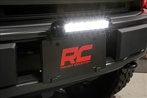 LED Light Kit License Plate Mount 8 Inch Single Row Black Series Rough Country