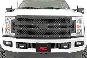 Ford Mesh Grille 17-19 Super Duty Rough Country