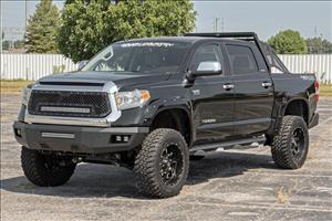 Mesh Grille 30 Inch Dual Row LED Black Amber DRL Toyota Tundra (14-17) Rough Country