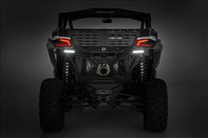 6 Inch Black Series LED Light Bar Slim Line Pair Rough Country