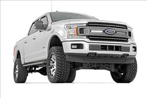 10 Inch Chrome Series LED Light Bar Slim Line Pair Rough Country