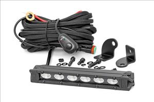 6 Inch Black Series LED Light Bar Slim Line Rough Country