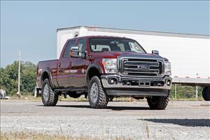 LED Light Kit Fog Mount 2 Inch Black Pair Ford F-250/F-350 Super Duty (11-16) Rough Country