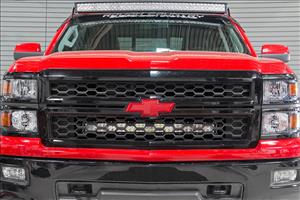 Chevrolet 30 Inch Curved Cree LED Grille Kit Dual Row 14-15 Silverado 1500 Rough Country