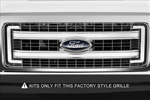 Ford 30 Inch Single LED Grille Kit Chrome Series 09-14 F-150 Rough Country