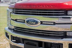 8 Inch LED Grille Kit Chrome Series 17-19 F-250 Lariat Rough Country