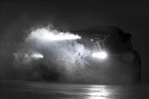 LED Light Kit Fog Mount Triple 2 Inch Black Pair White DRL Ford Raptor (17-20) Rough Country
