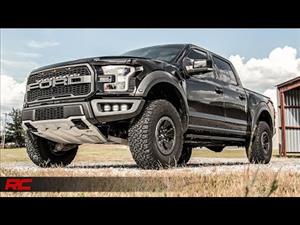 Ford 30 Inch LED Hidden Grille Kit w/Black Series DRL 17-20 Ford F-150 Raptor Rough Country