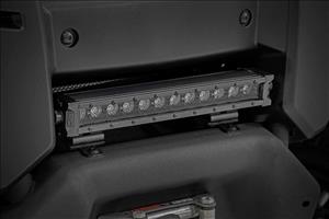 12 Inch Black Series LED Light Bar Single Row Rough Country