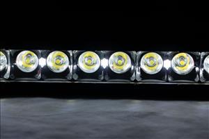 12 Inch Black Series LED Light Bar Single Row Cool White DRL Rough Country