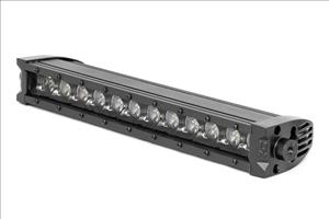 12 Inch Black Series LED Light Bar Single Row Amber DRL Rough Country