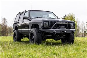 8 Inch Black Series LED Light Bar Single Row Pair Rough Country
