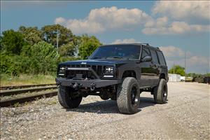 8 Inch Black Series LED Light Bar Single Row Pair Rough Country