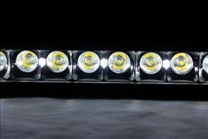 30 Inch Black Series LED Light Bar Single Row Cool White DRL Rough Country