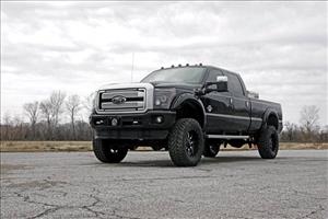 LED Light Kit Grill Mount 30 Inch Black Single Row Pair Ford F-250/F-350 Super Duty (11-16) Rough Country