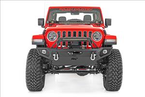 Quad LED Light Kit Cowl Mount 2 Inch Black Pairs Spot Jeep Gladiator JT/Wrangler JL (18-26) Rough Country