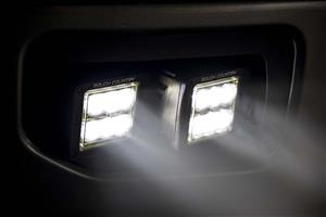 Ford LED Fog Light Kit Black Series w/ SAE LED Fog Light 15-19 F-150 Rough Country