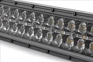 12 Inch CREE LED Light Bar Dual Row Black Series w/Cool White DRL Rough Country