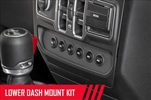 MLC-6 Muliple Light Controller Lower Dash Jeep Wrangler JL/Wrangler Unlimited (18-26) Rough Country