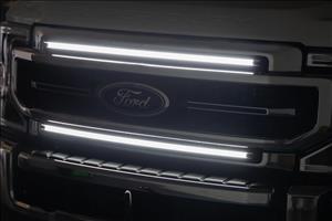 LED Light Kit Grille Mount 30 Inch DRL Ford F-250/F-350 Super Duty (17-22) Rough Country