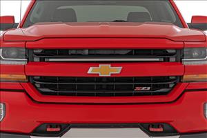 LED Light Kit Grille Mount 30 Inch DRL Chevy Silverado 1500 (16-18) Rough Country