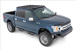 LED Light Pair Ditch Mount 2 Inch Black DRL Ford F-150 (15-26)/F-150 Lightning (22-26) Rough Country