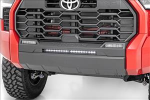 LED Light Kit Bumper Mount 20 Inch Black Slim Line Toyota Tundra (22-26) Rough Country