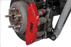 Caliper Covers Rear Red Mech Brake Ford Expedition/F-150/Raptor Rough Country