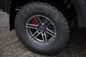 Caliper Covers Rear Red Mech Brake Ford Expedition/F-150/Raptor Rough Country