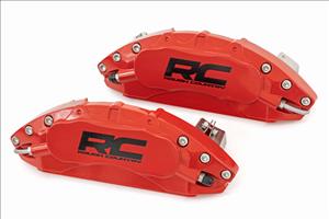 Caliper Covers Front and Rear Red Toyota Tundra 2WD/4WD (2022-2026) Rough Country