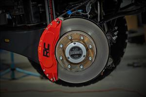 Caliper Covers Front and Rear Red Ford F-250/F-350 Super Duty (23-26) Rough Country