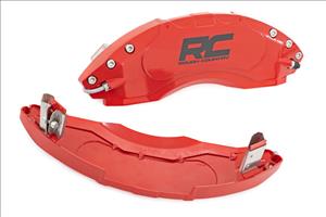 Caliper Covers Front and Rear Red Toyota Tacoma 2WD/4WD (2024-2026) Rough Country