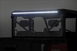 LED Light Kit Rear Mount 50 Inch Black-Series Single Row CFMOTO UFORCE U10 Pro Rough Country