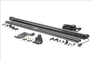 LED Light Mount 50 Inch Black Single Row CFMOTO UFORCE U10 Pro Rough Country