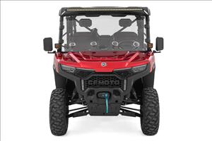 LED Light Mount 50 Inch Black Single Row CFMOTO UFORCE U10 Pro Rough Country