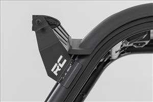 LED Light Mount 50 Inch Black Single Row CFMOTO UFORCE U10 Pro Rough Country