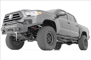 SR2 Adjustable Aluminum Steps Double Cab 05-22 Toyota Tacoma Rough Country