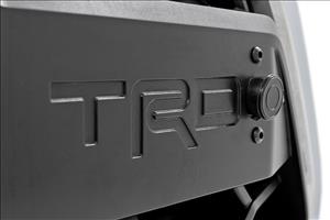 Hybrid Front Bumper 12000S Black LED w/ White DRL Toyota Tundra (22-26) Rough Country