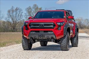 LED Light Kit Ditch Mount 3 Inch OSRAM Wide Toyota Tacoma 2WD/4WD (24-26) Rough Country