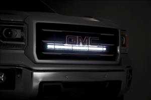 30 Inch Chrome Series LED Light Bar Curved Single Row Rough Country